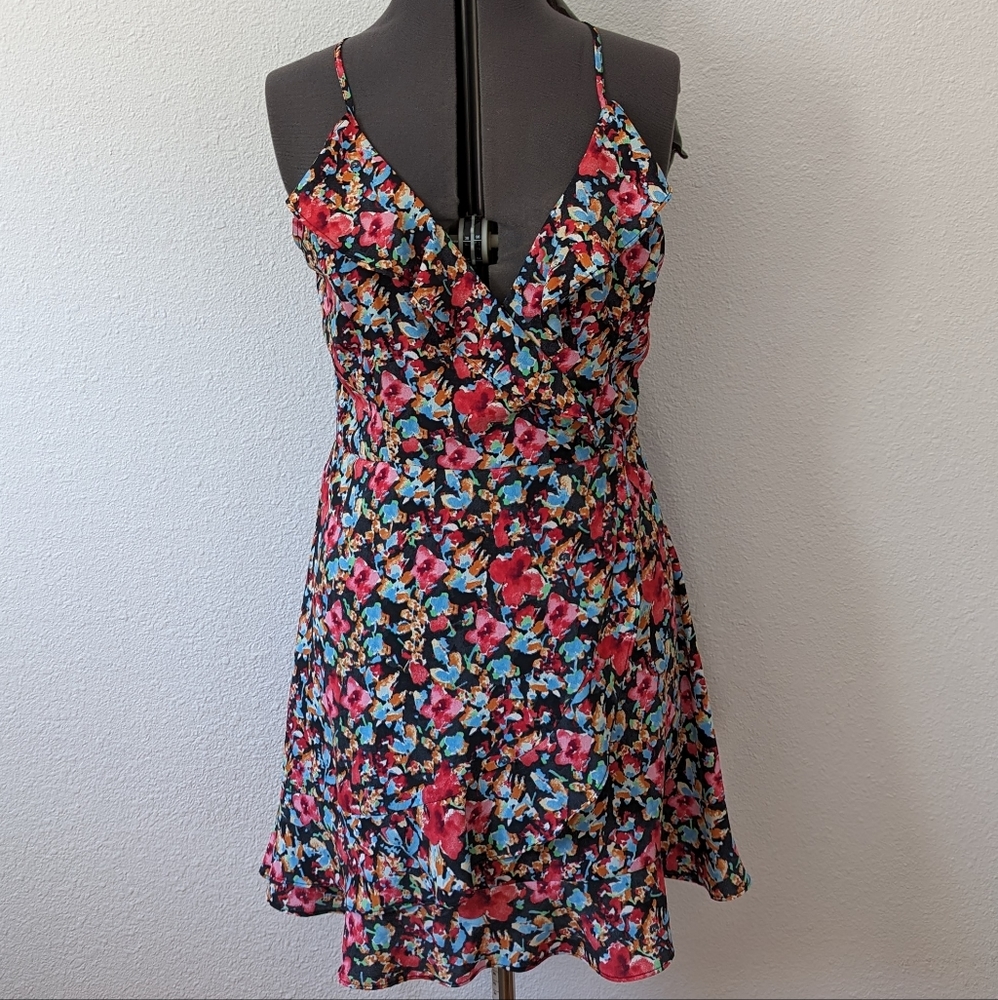 Zara Floral Mini Dress